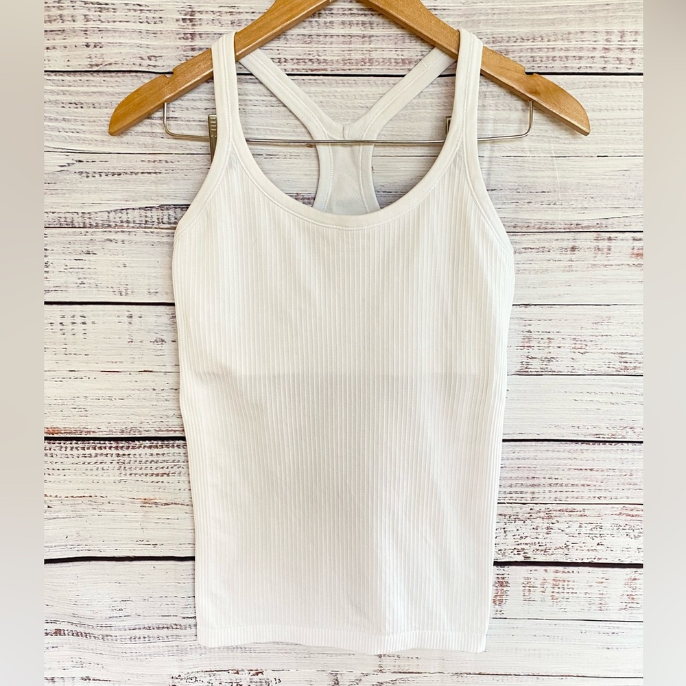 Lululemon Ebb to Street Tank Top Womens White 8